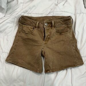 American Eagle Outfitters Brown Jean Shorts